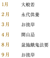 年間行事